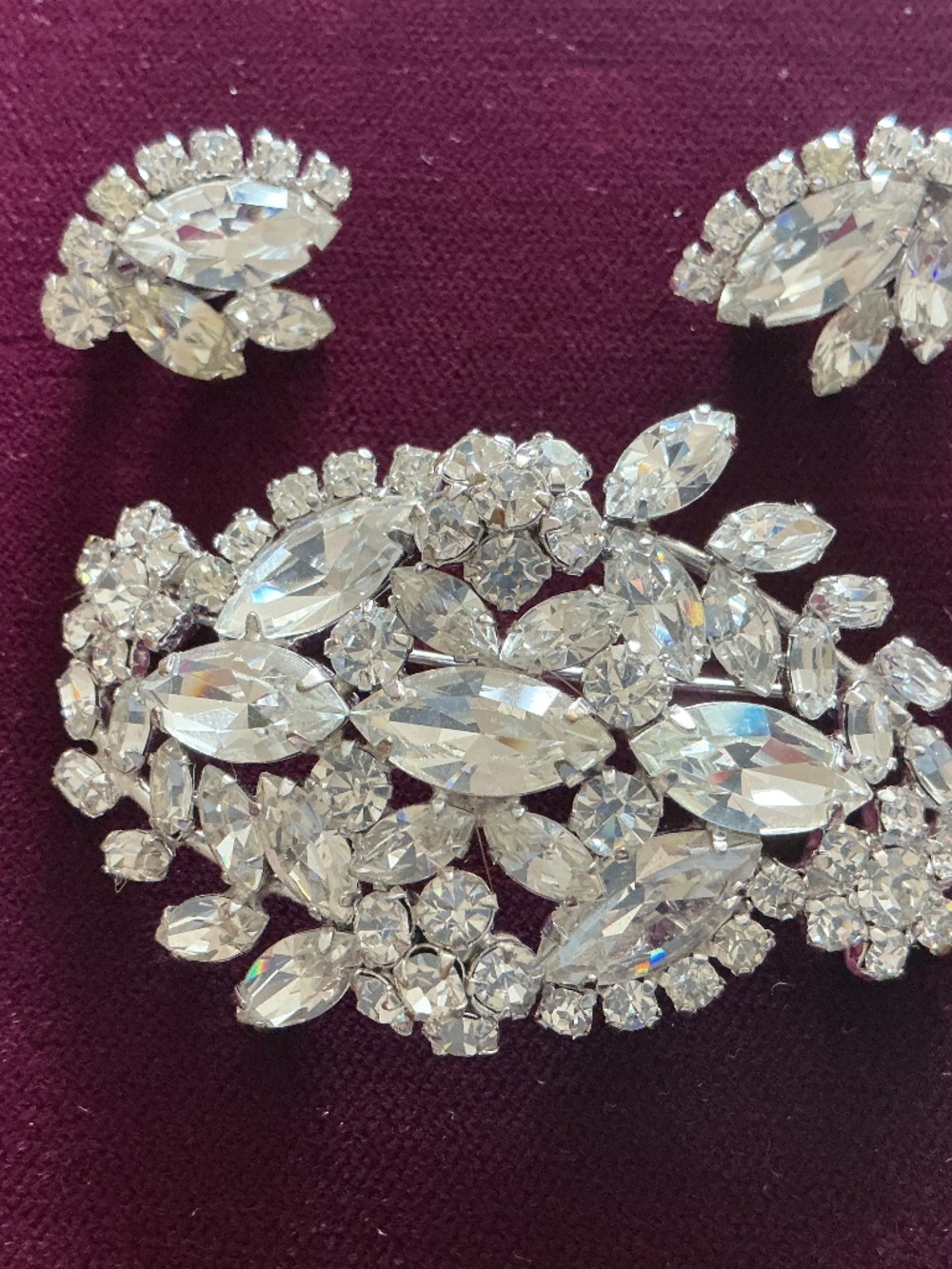 Sherman Brooch and Earrings